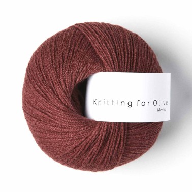 Merino Claret RMS Knitting for Olive